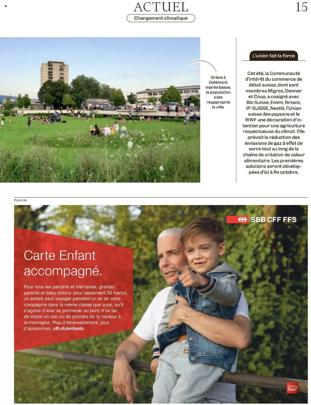 Migros Magazin FR – gültig ab 22.09.2025 | Seite: 15