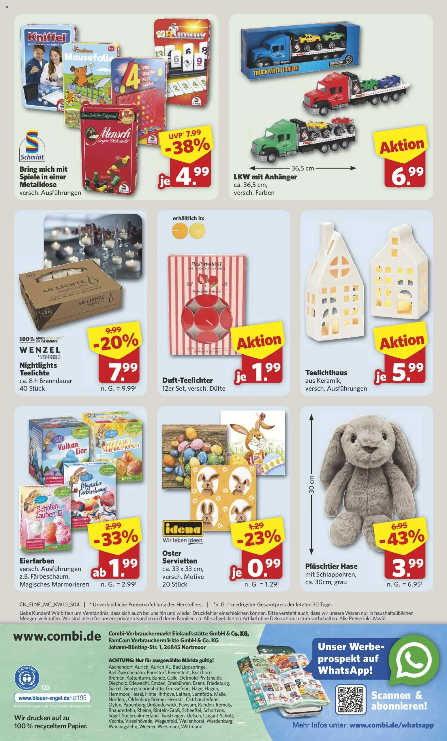 Combi Non-Food – gültig ab 02.03.2026 | Seite: 4 | Produkte: Eier, Bad