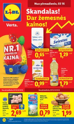 LIDL leidinys galioja nuo 16.03.2026
