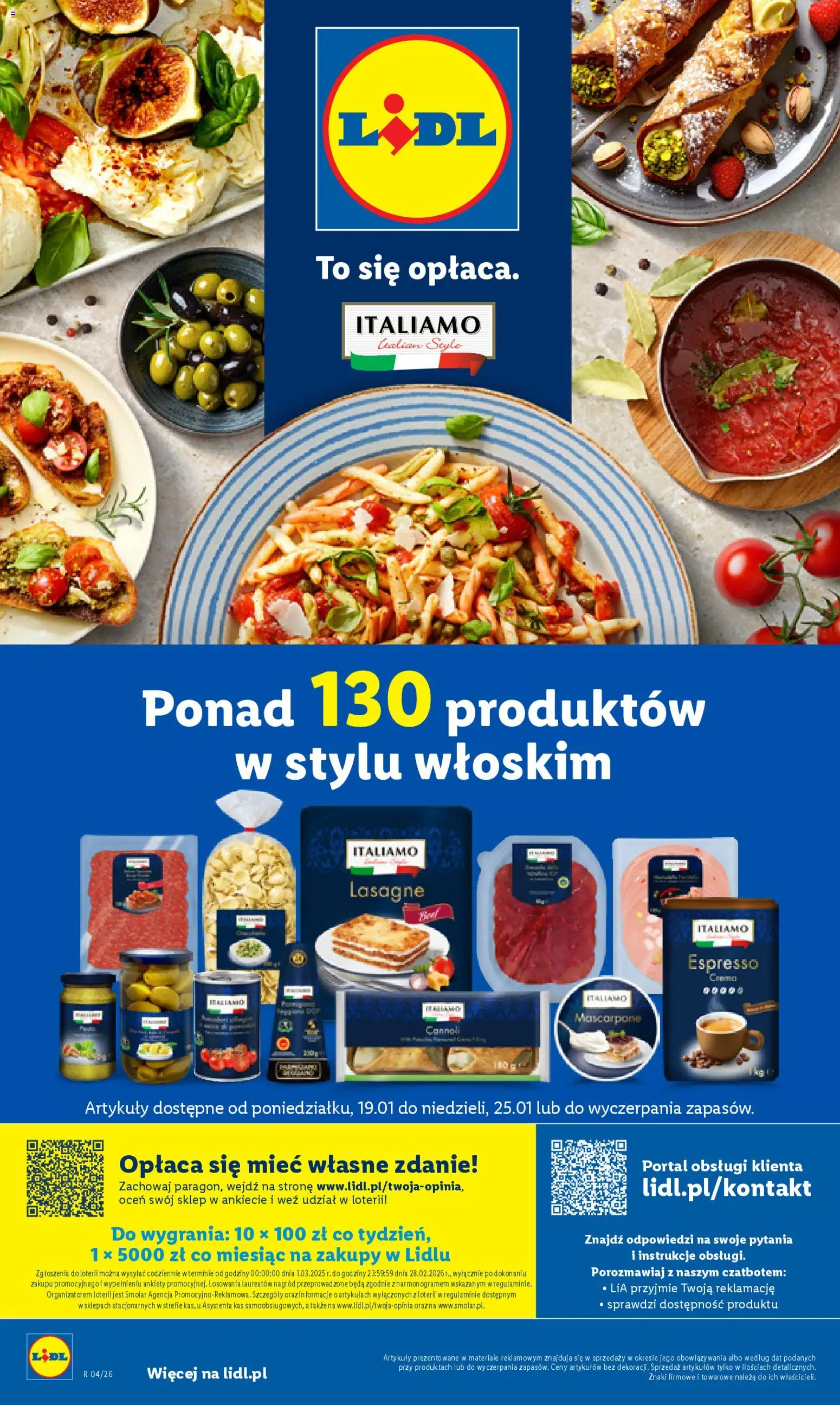 Lidl Katalog od 19.01.2026 | Strona: 48 | Produkty: Lasagne, Mascarpone