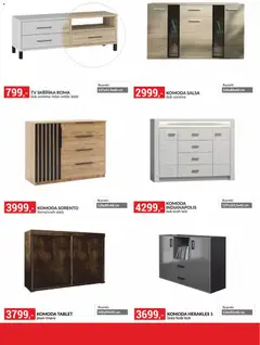 Náhled letáku BAUMAX leták - Zařiďte si bydlení od 01.01.2026 | Strana: 13 | Produkty: Tablet, Komoda, Tv skříňka, Skříňka