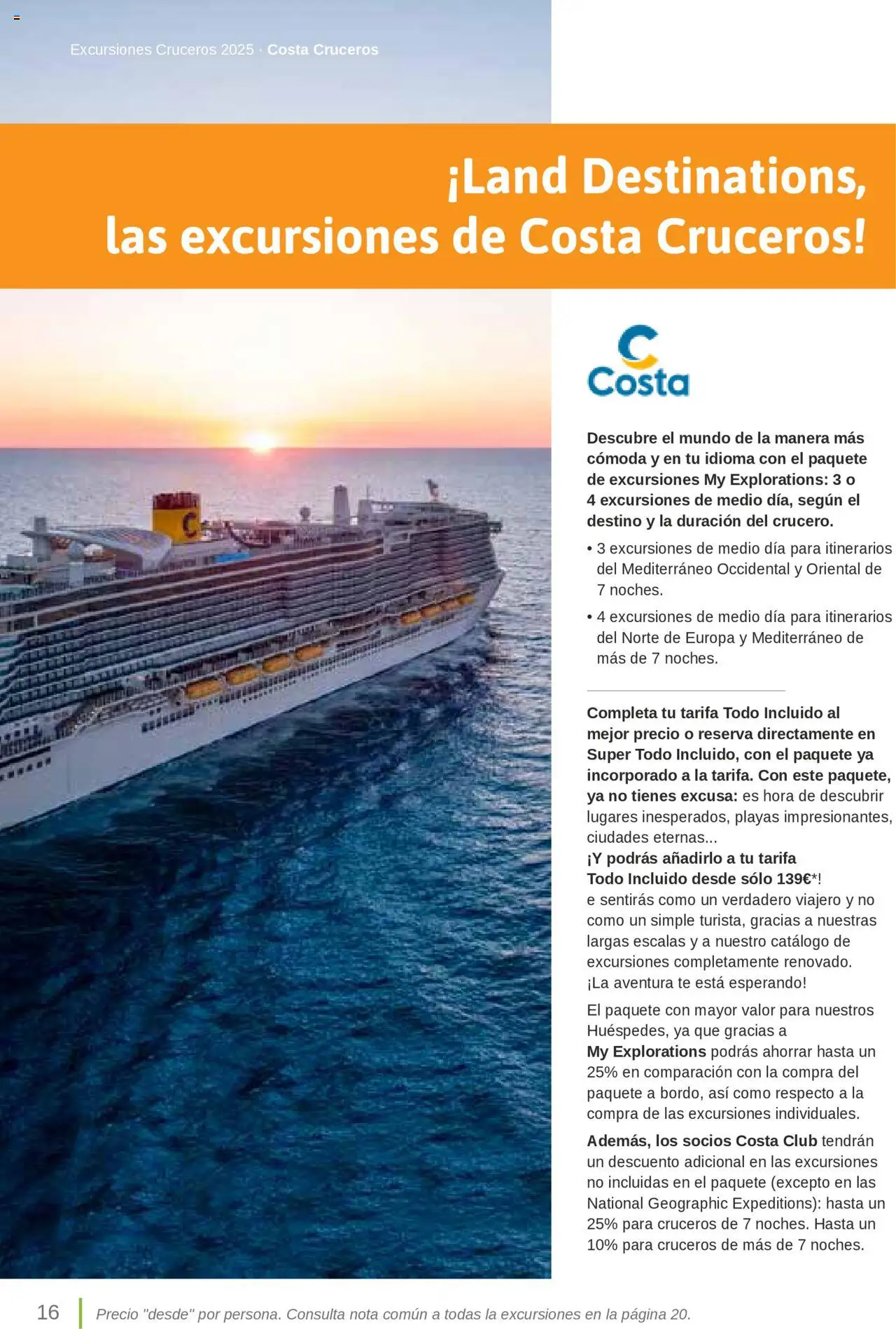 Viajes El Corte Inglés Excursiones Cruceros │ válido desde el 27.03.2025 | Página: 16 | Productos: Té
