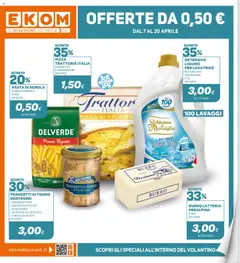 Anteprima del volantino Ekom volantino valido a partire dal 07.04.2026