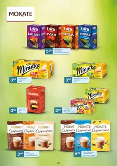 Pogląd oferty "Eurocash gazetka - Słodycze, kawy, herbaty" - ważna od 02.03.2026 | Strona: 22 | Produkty: Cytryna, Maliny, Cappuccino, Kawa