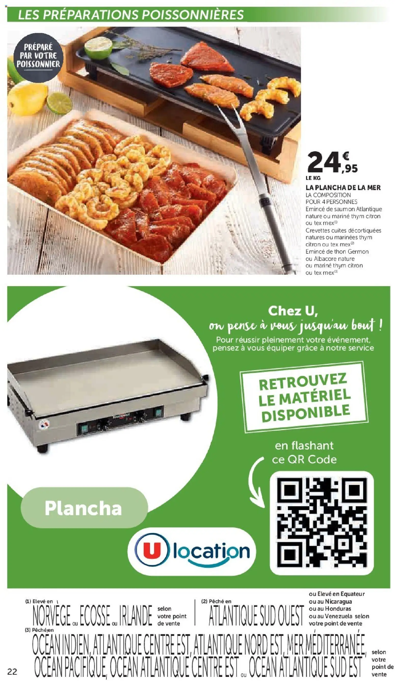 {H1} | Page: 22 | Produits: Plancha, Citron, Pêche, Crevettes
