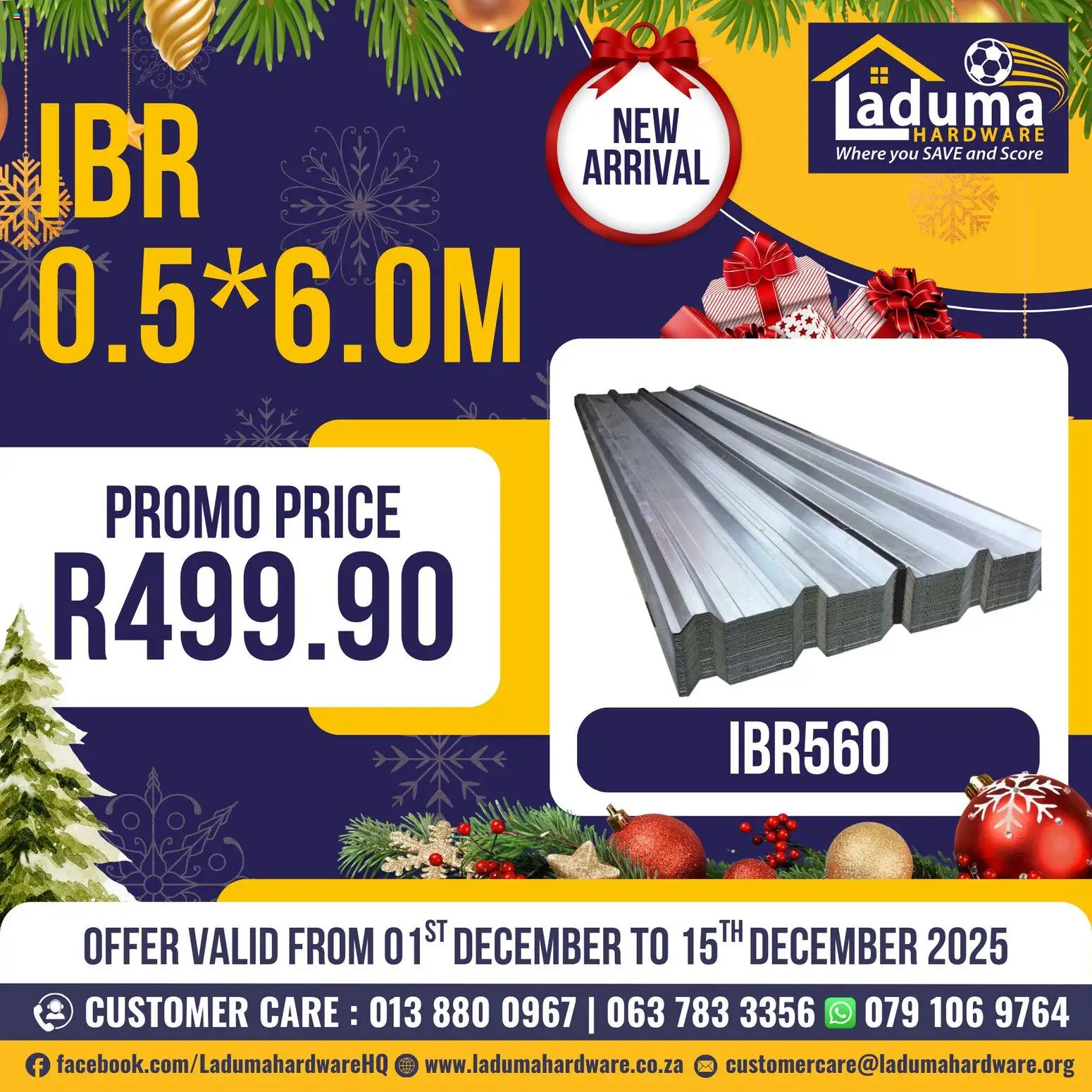 New Laduma Hardware catalogue – valid from 01.12.2025 | Page: 1