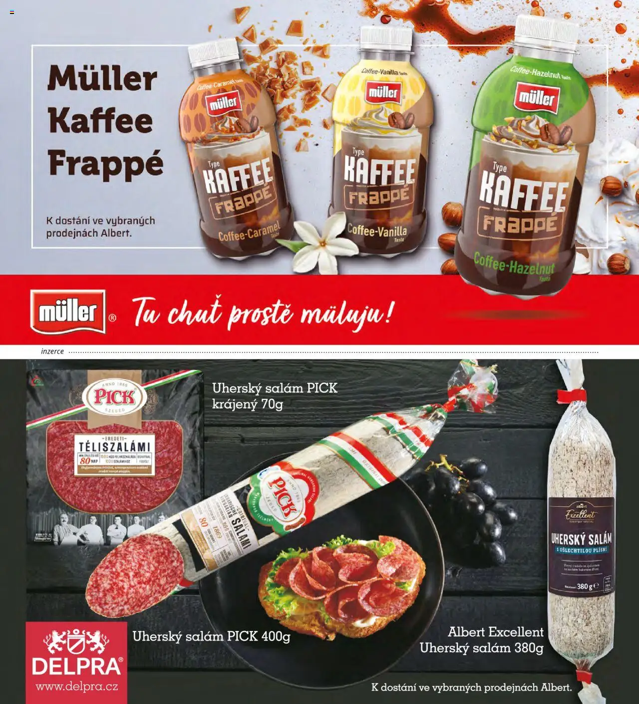 Albert magazín od 01.07.2025 | Strana: 84 | Produkty: Salám, Uherský salám, Pick Uherský salám