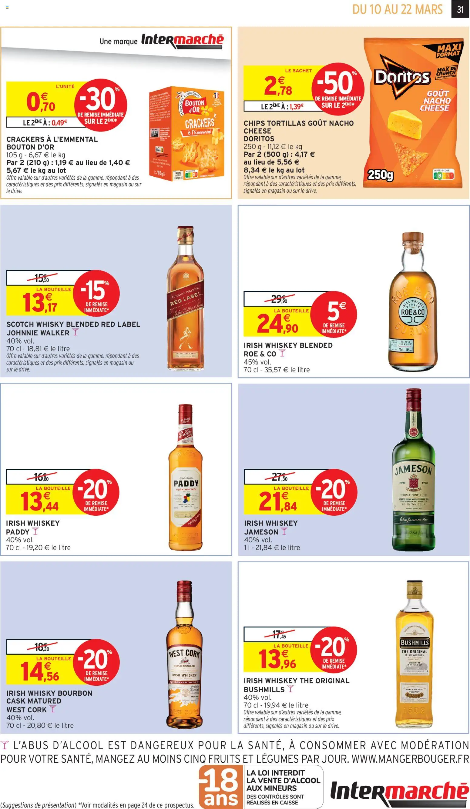 {H1} | Page: 31 | Produits: Crackers, Tortillas, Thé, Bourbon