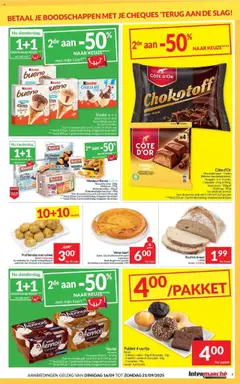  | Pagina: 9 | Producten: Kinder, Mozzarella, Crème, Kaart