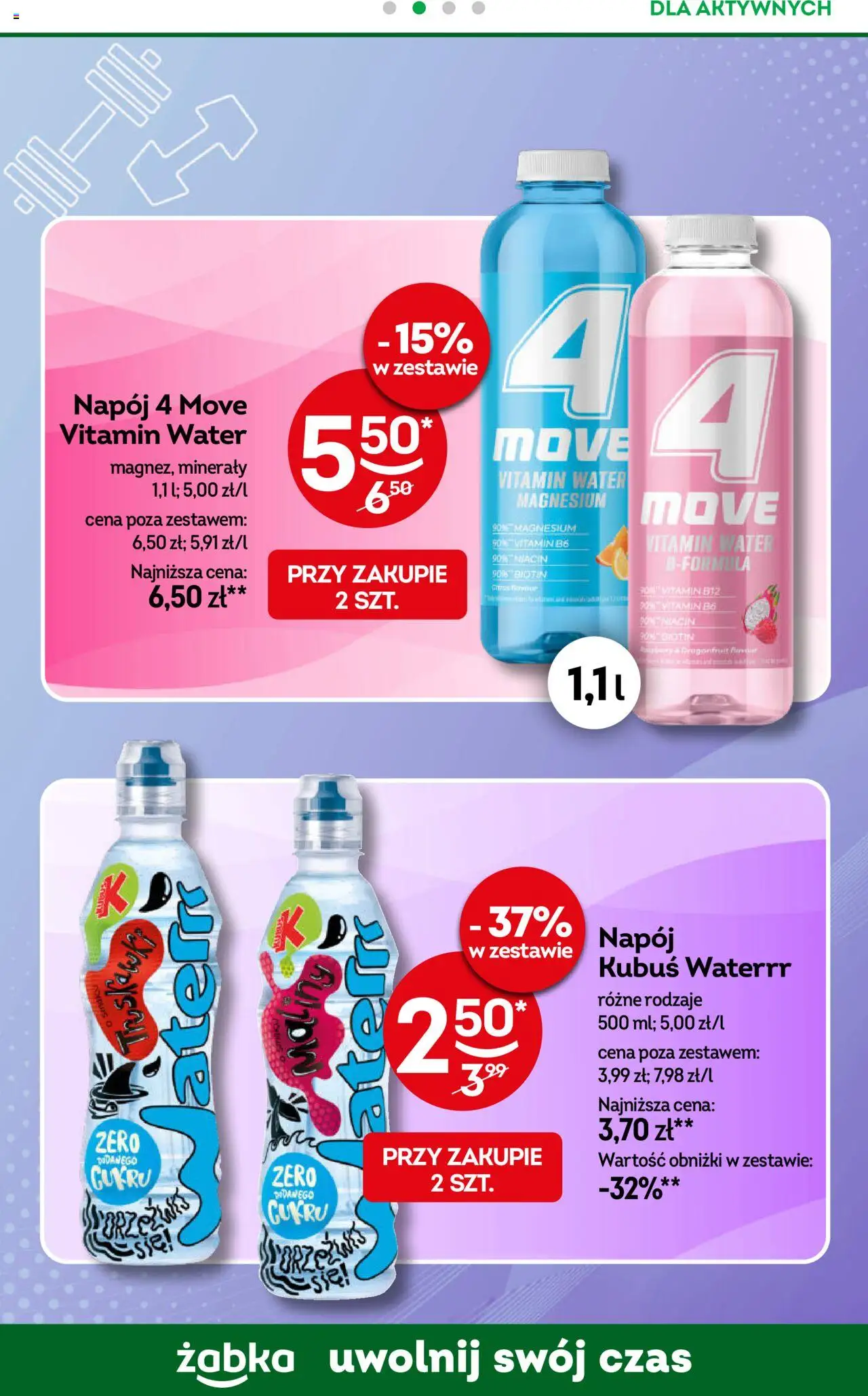 Żabka Gazetka od 24.09.2025 | Strona: 63 | Produkty: Wafle, Jogurt pitny, Baton, Jogurt