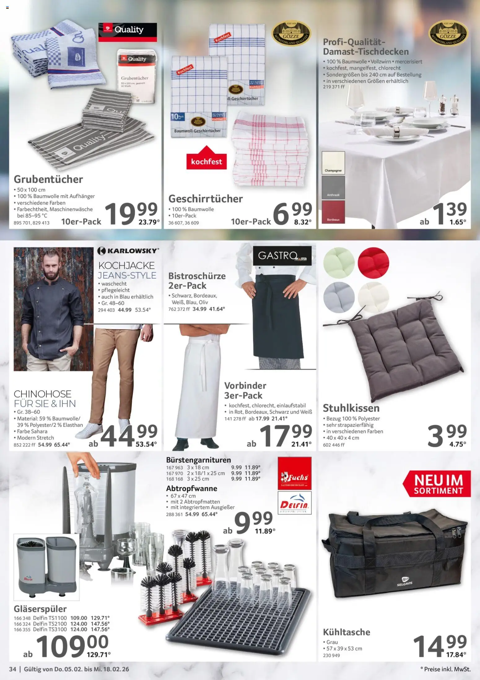 Selgros Gastronomie – gültig ab 05.02.2026 | Seite: 34