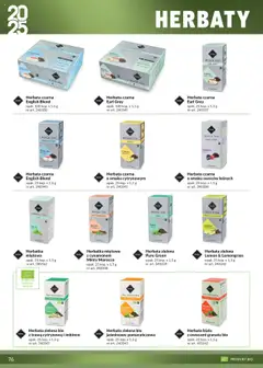 Pogląd oferty "Makro Gazetka - Katalog produktów dla profesjonalnej Gastronomii" - ważna od 21.02.2025 | Strona: 76 | Produkty: Herbata