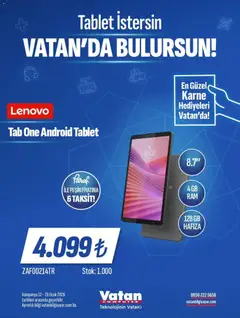 12.01.2026 tarihinden itibaren geçerli olan Vatan Bilgisayar kataloğu önizlemesi | Sayfa: 5