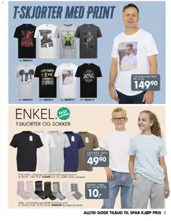 Forhåndsvisning av Spar Kjøp kundeavis gyldig fra 07.04.2026 | Side: 3 | Produkter: Nuisette, Sokker