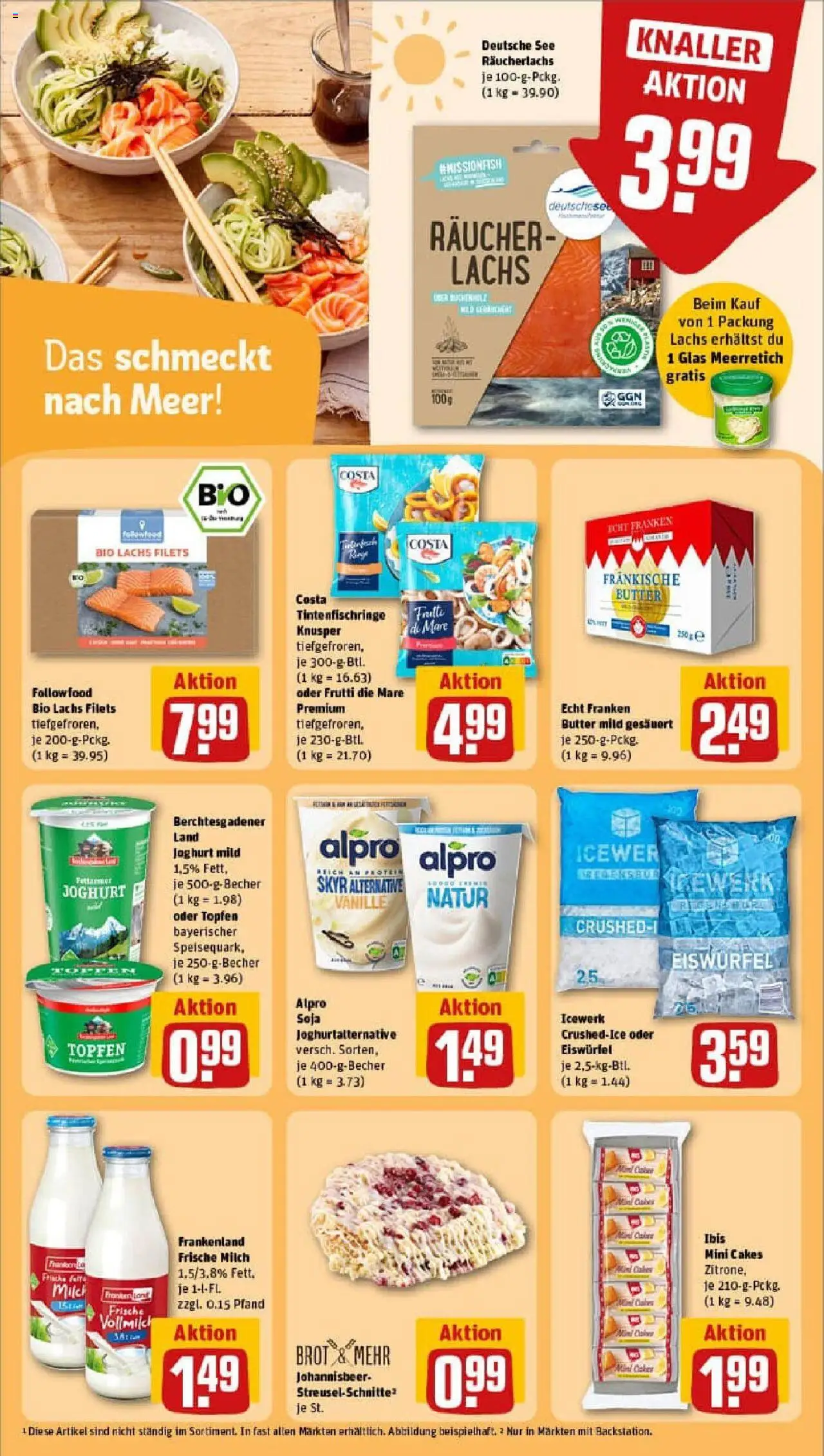Rewe prospekt Münchberg	 - gültig ab dem 29.06.2025 | Seite: 23 | Produkte: Milch, Butter, Joghurt, Alpro
