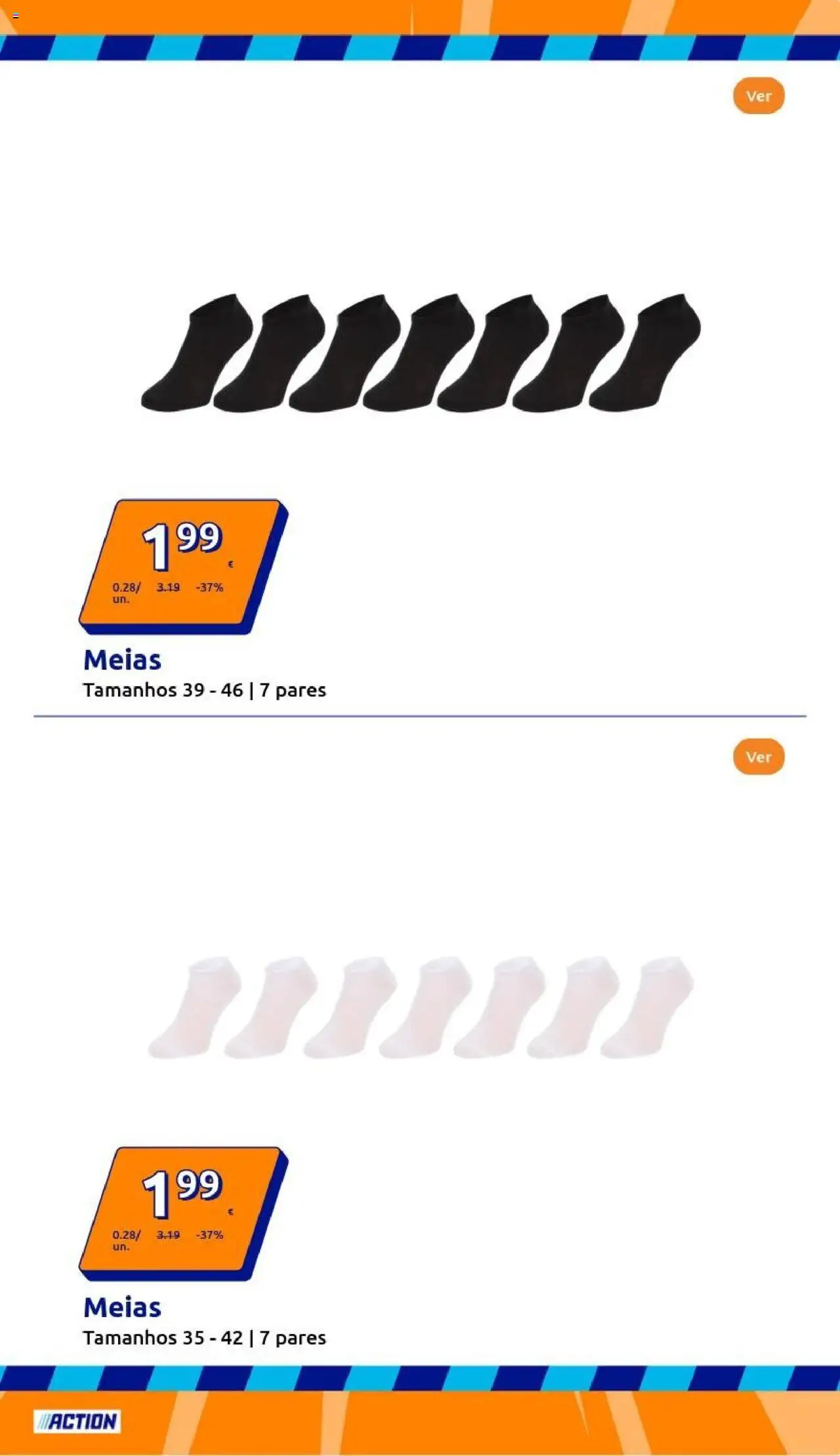Action - Action PT week 37 2025 │ válido de 10.09.2025 | Página: 17 | Produtos: Meias