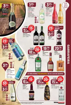 Intermarché folheto │ válido de 14.08.2025 | Página: 21 | Produtos: Whisky, Base, Rum, Gin