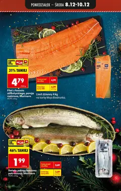 Pogląd oferty "Filet z łososia atlantyckiego, porcja rodzinna, Marinero, Filet z łososia atlantyckiego, porcja rodzinna" - ważna od 08.12.2025 | Strona: 15