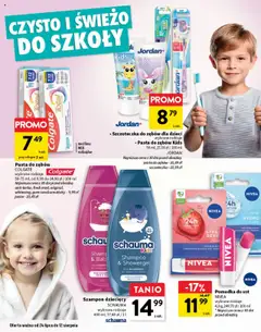 Intermarche Gazetka - Artykuły szkolne od 24.07.2025 | Strona: 12 | Produkty: Pomadka, Szampon, Pasta do zębów, Pomadka do ust