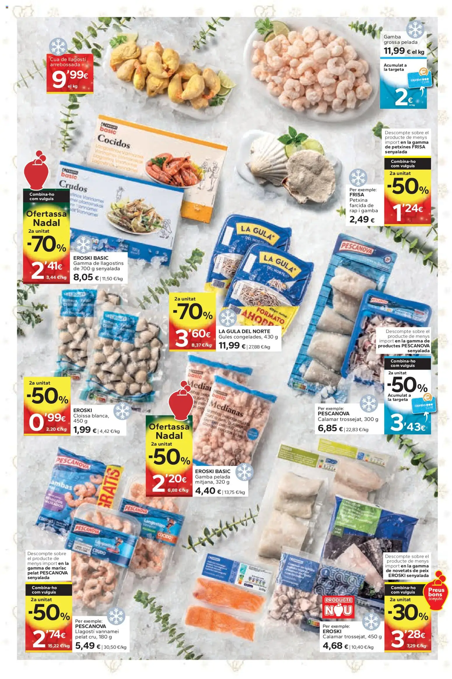 Caprabo folleto │ válido desde el 18.12.2025 | Página: 16 | Productos: Langostino, Gamba