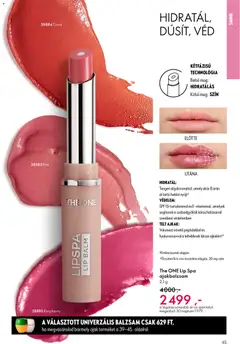 Katalógus Oriflame 2026/03 - amely érvényes a következő dátumtól: 11.02.2026 | Oldal: 45