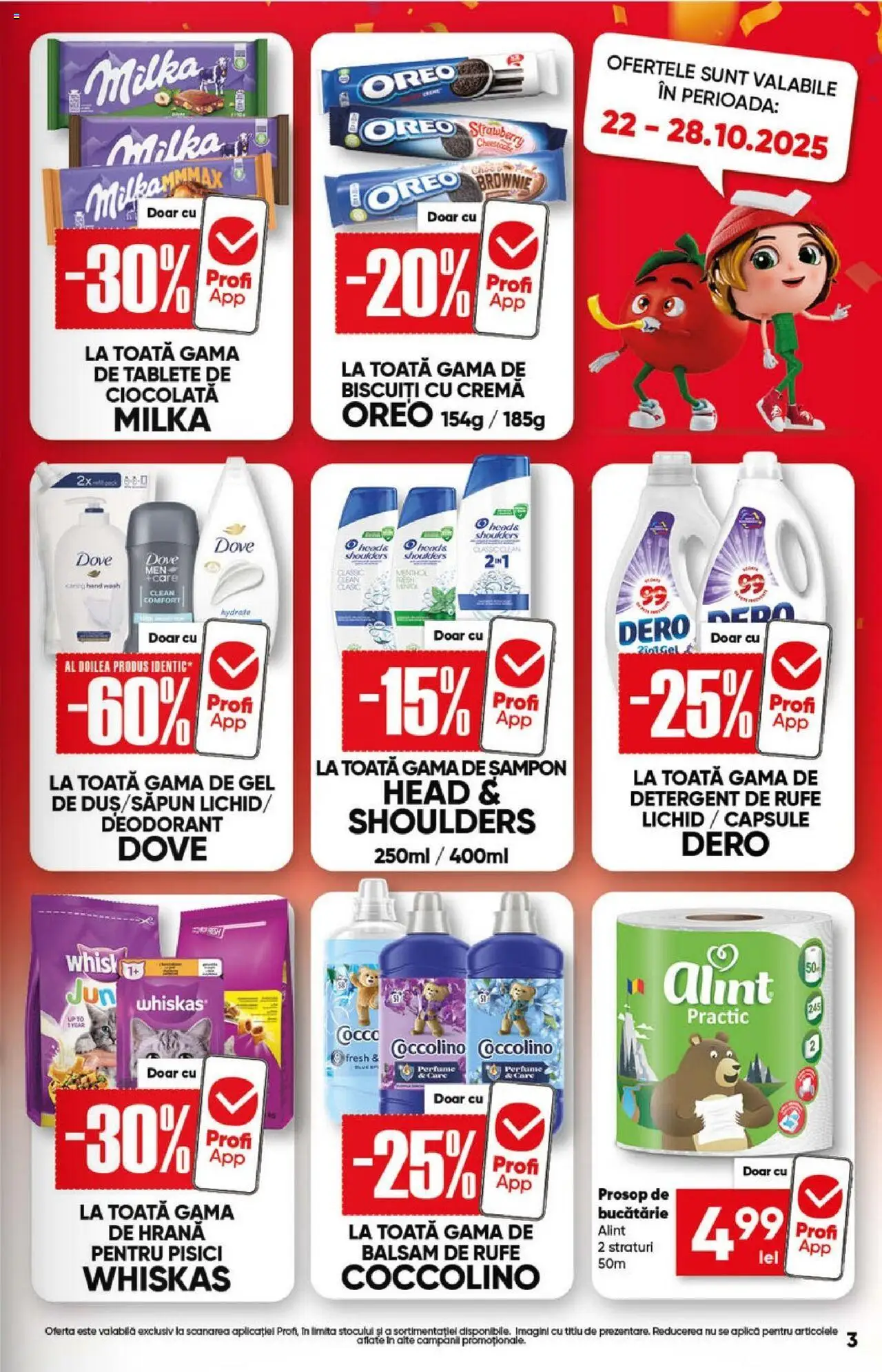 Noul catalog Profi – valabil de la 15.10.2025 | Pagină: 3 | Produse: Pomelo, Șampon, Cremă, Balsam de rufe