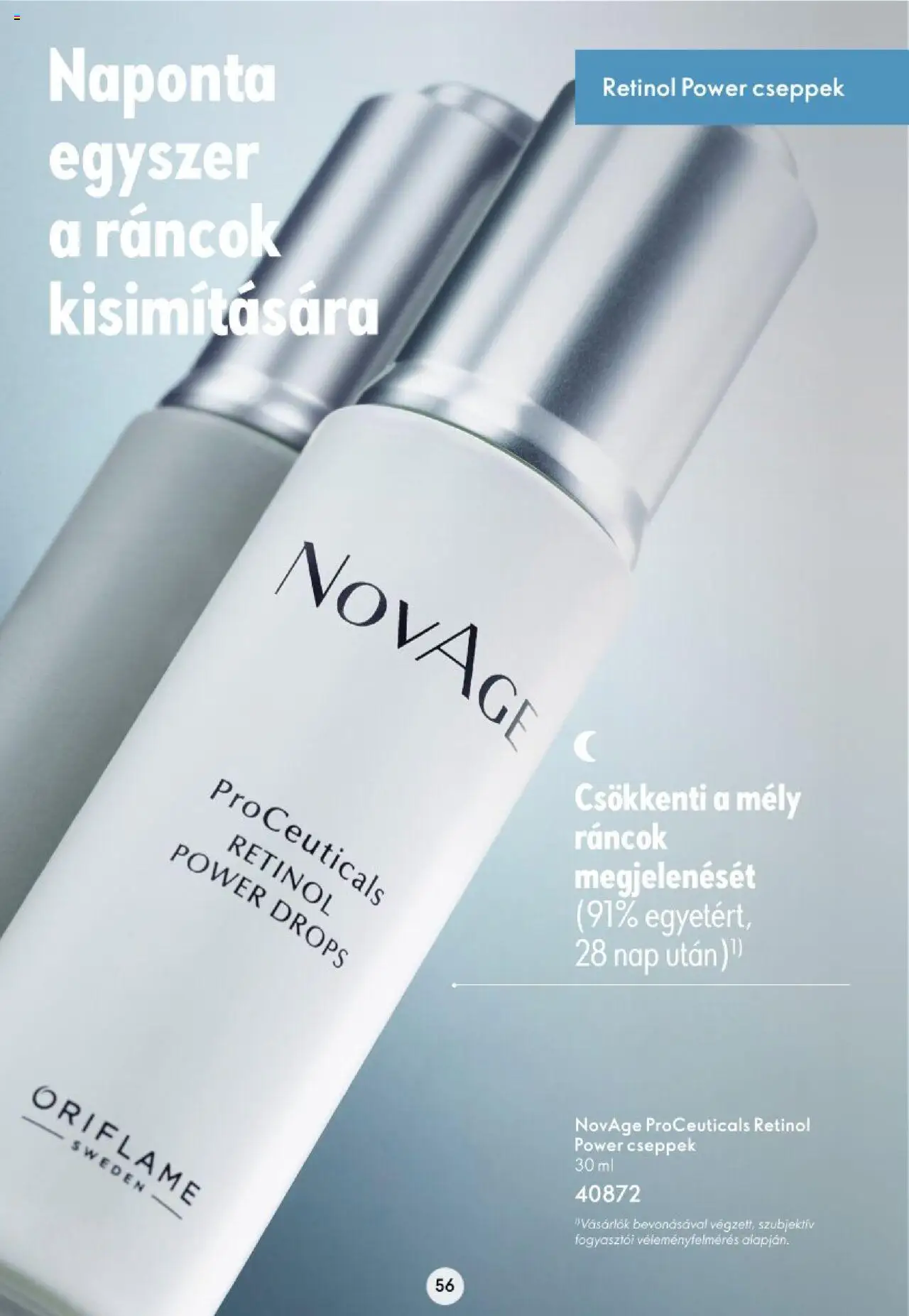 Oriflame akciós ujság - amely érvényes a következő dátumtól: 16.11.2023 | Oldal: 56
