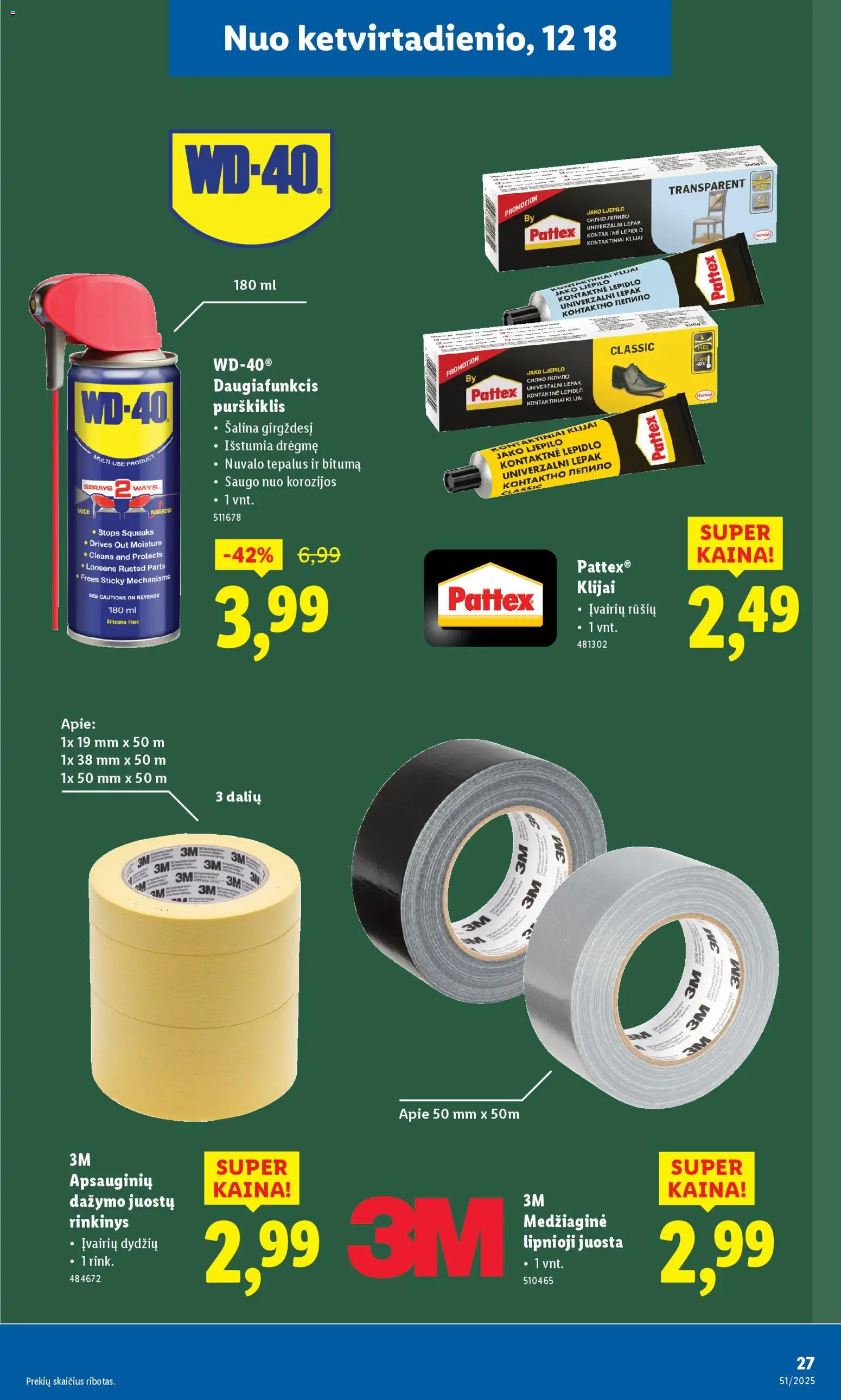 LIDL akcijos nuo 15.12.2025 | Puslapis: 27