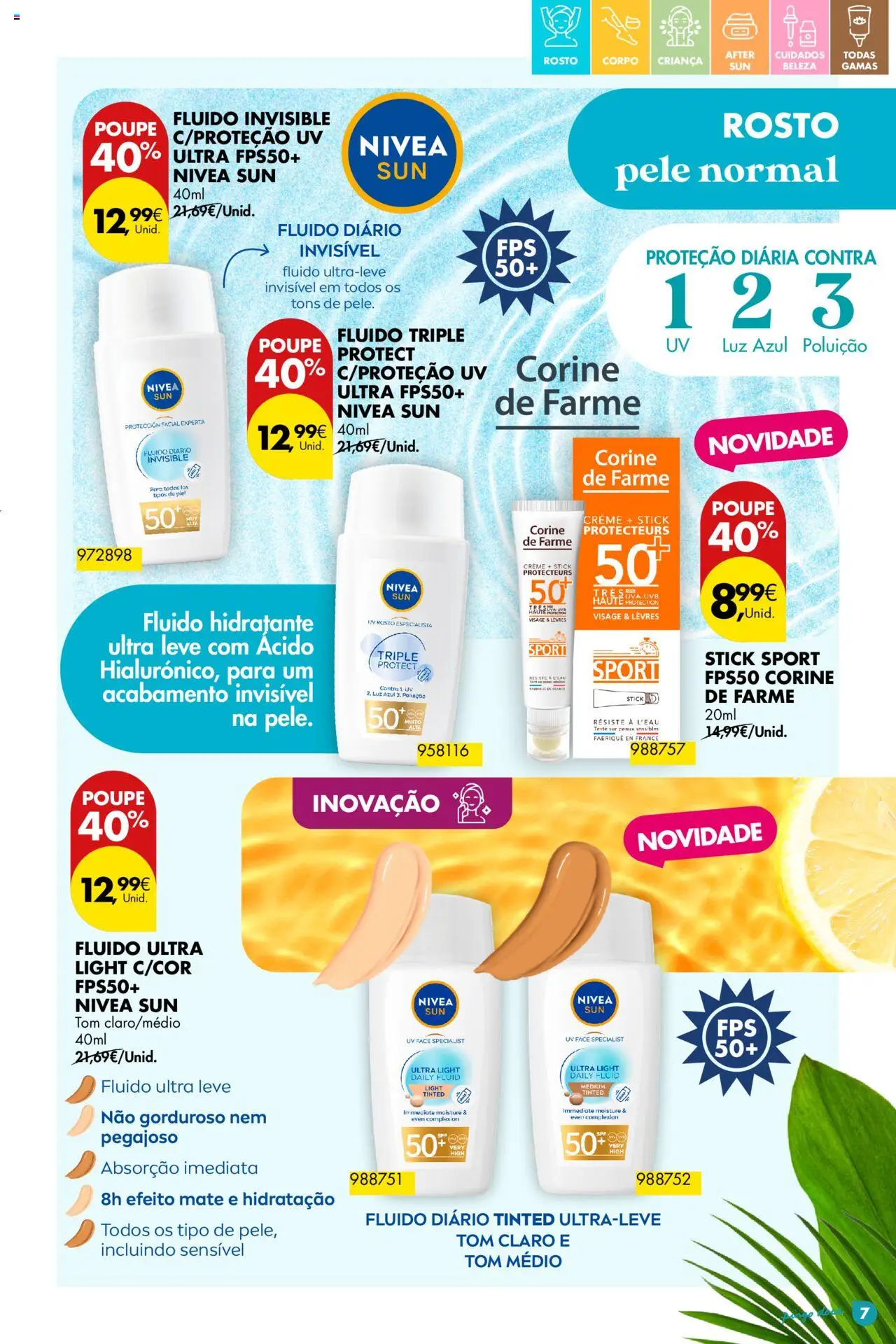Pingo Doce - Folheto Solares │ válido de 01.04.2025 | Página: 7 | Produtos: Creme