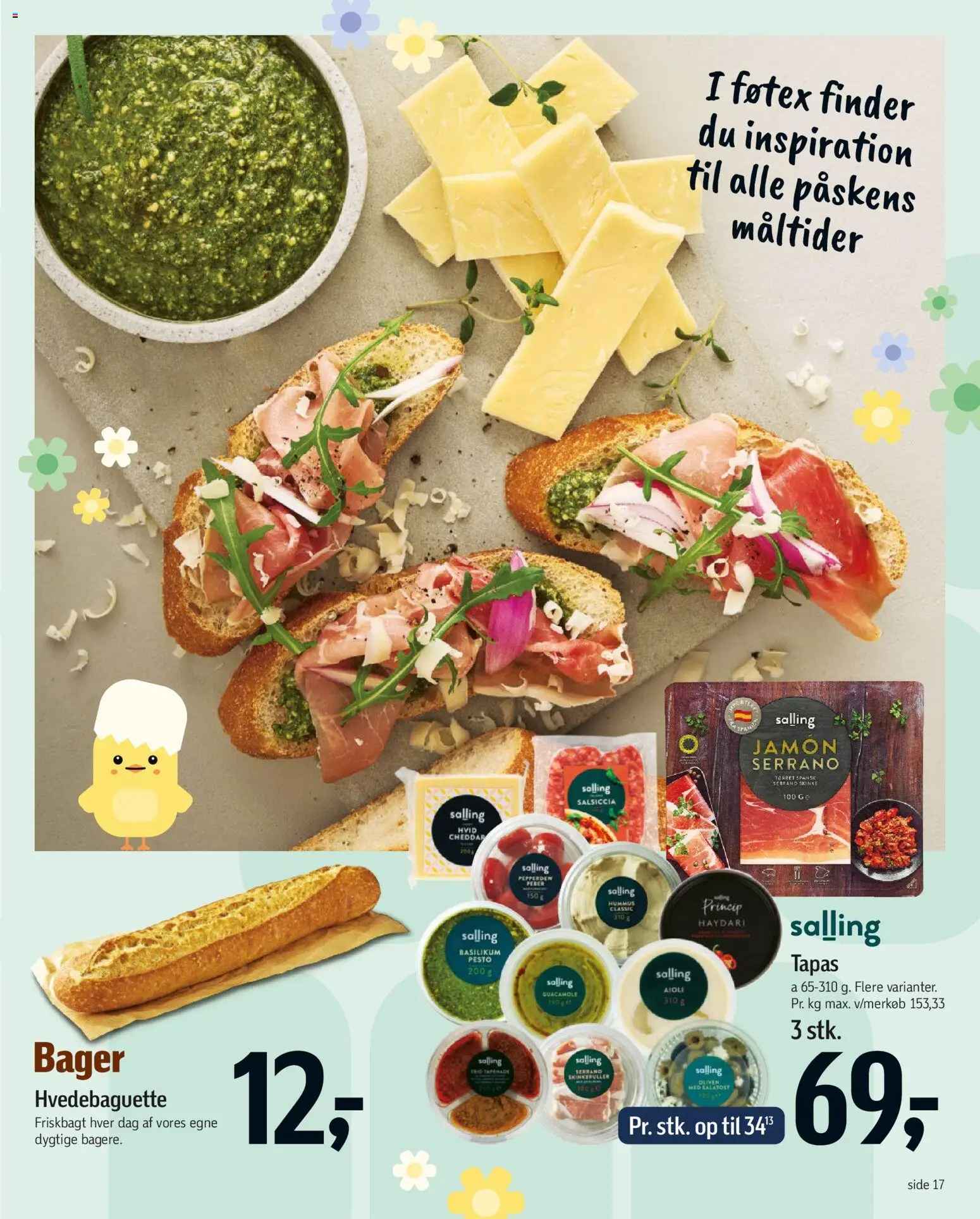 Føtex tilbudsavis – gyldig fra 20.03.2026 | Side: 25 | Produkter: Skinke, Pesto, Guacamole, Basilikum
