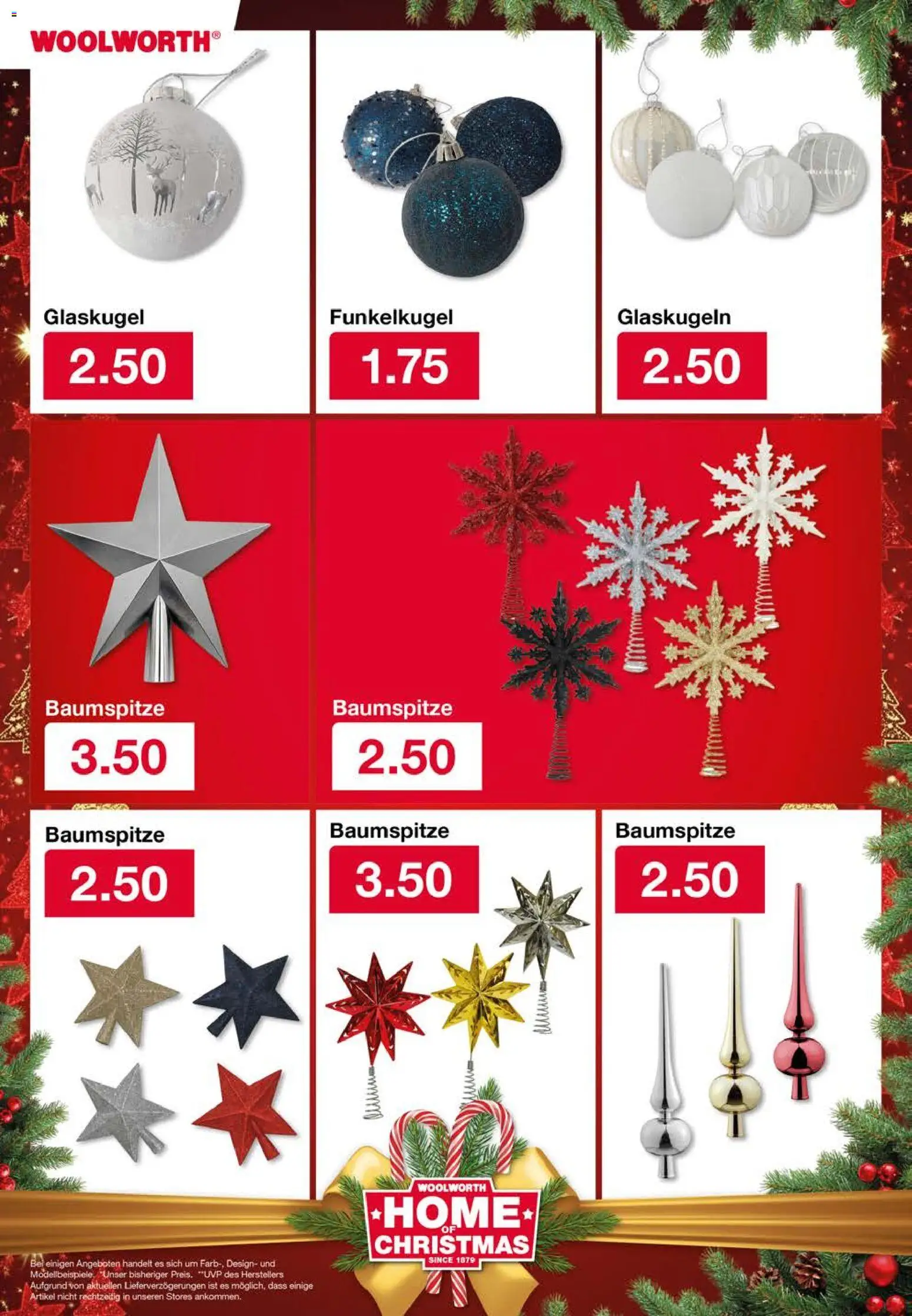 Woolworth  Weihnachtskatalog! gültig ab 24.10.2025 | Seite: 8