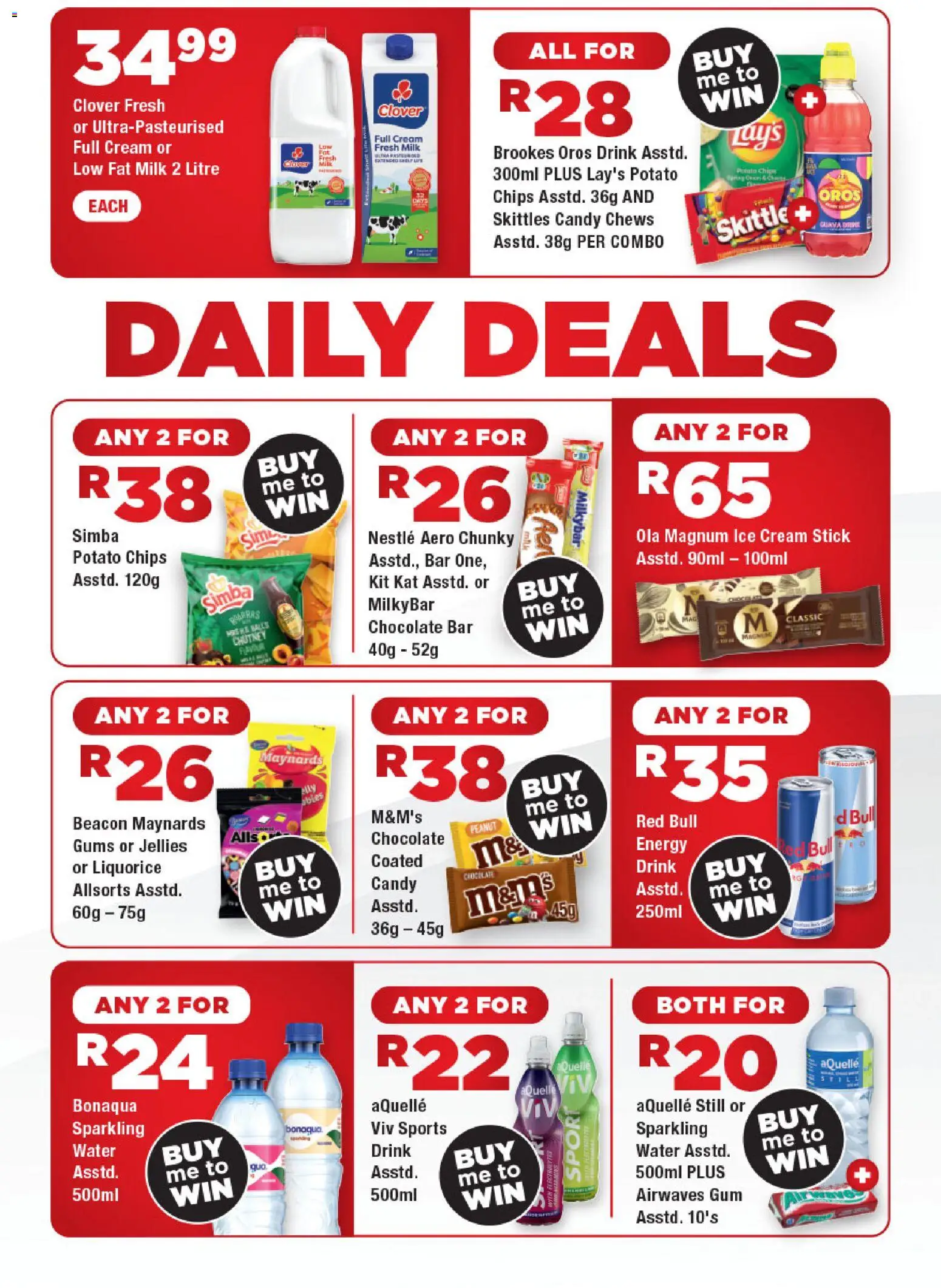 New OK Foods catalogue – valid from 02.03.2026 | Page: 3 | Products: Chutney, Milk, Chocolate, Chips