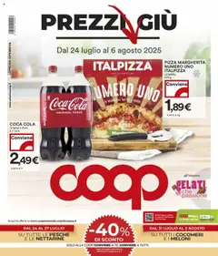 Anteprima del volantino COOP Bergamo catalogo valido a partire dal 24.07.2025