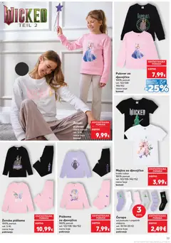 Čarape, od pamuka i umjetnih vlakana vel. 31/34-39/42 razne boje pakiranje - Pregled kataloga iz trgovine Kaufland, vrijedi od 03.12.2025 | Stranica: 19 | Proizvodi: Majica, Čarape, Pidžama