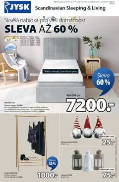 Náhled letáku JYSK leták od 20.10.2025