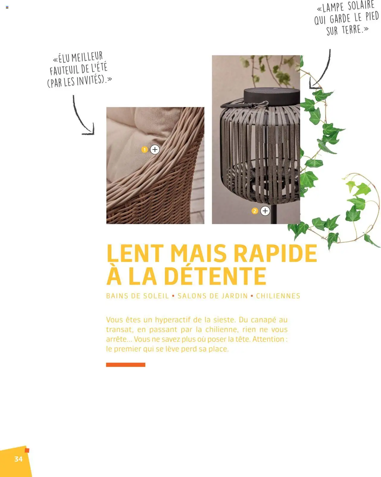  | Page: 34 | Produits: Canapé, Fauteuil, Lampe, Lampe solaire