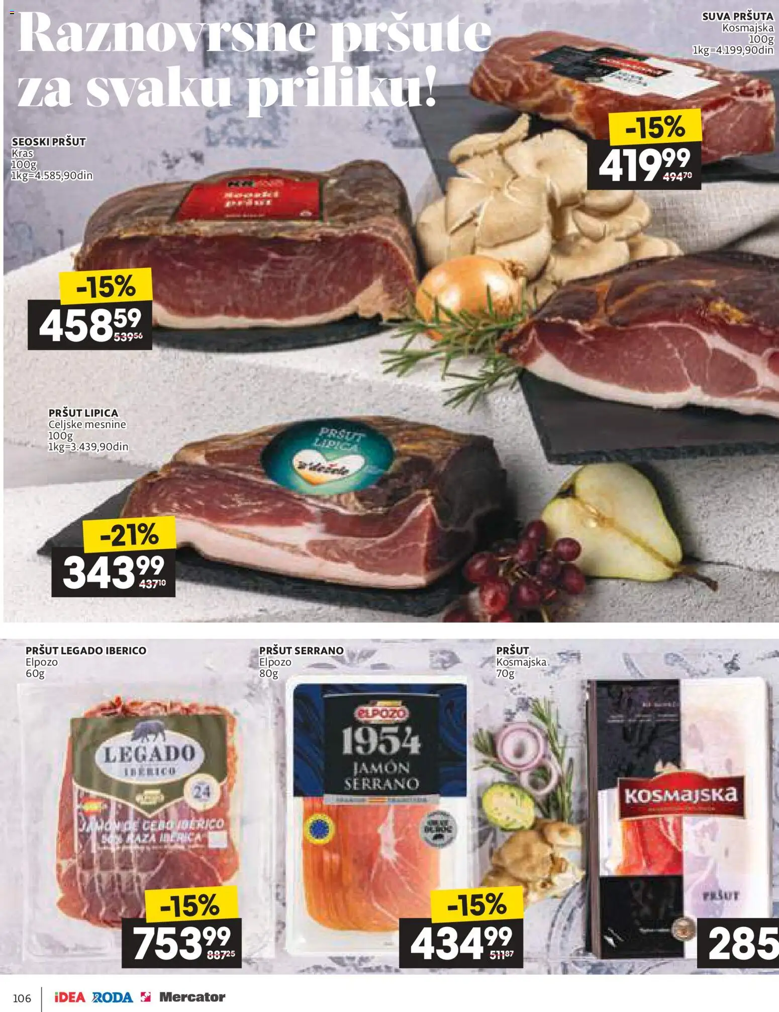 Roda katalog - važi od 11.12.2025 | Strana: 106 | Proizvode: Pršut