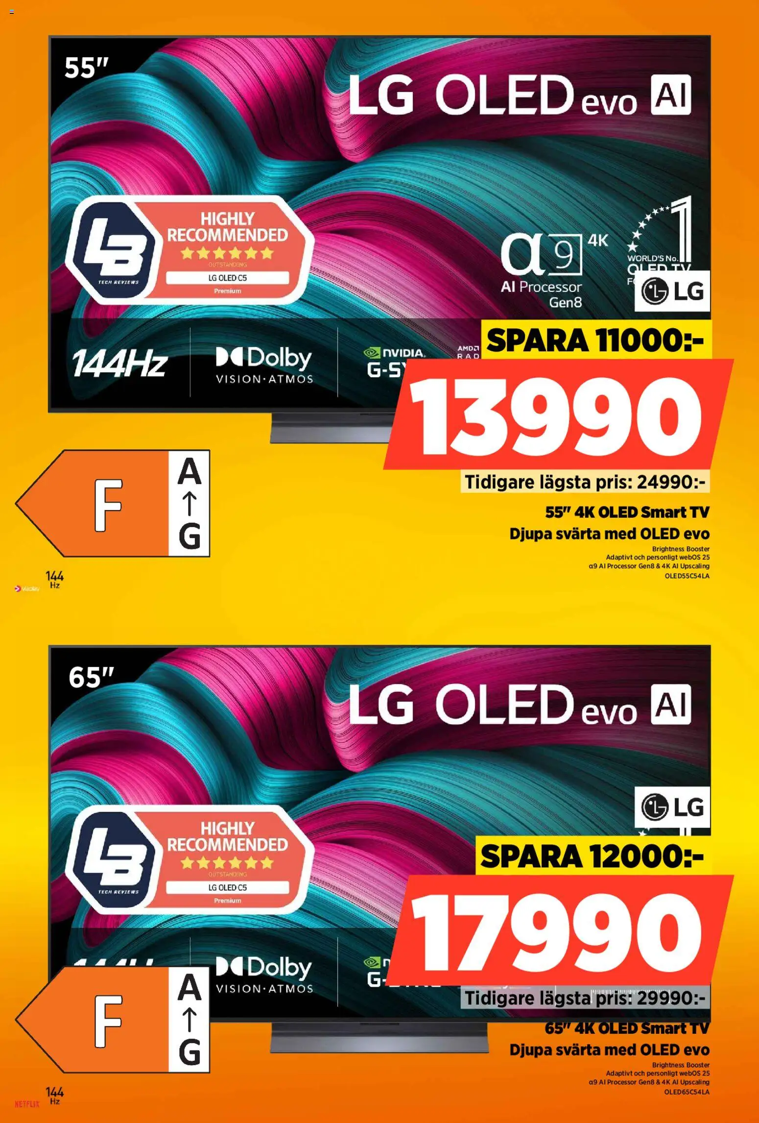 Power reklamblad aktuell från 02.03.2026 | Sida: 6 | Produkter: Qled tv, Smart tv, Tv