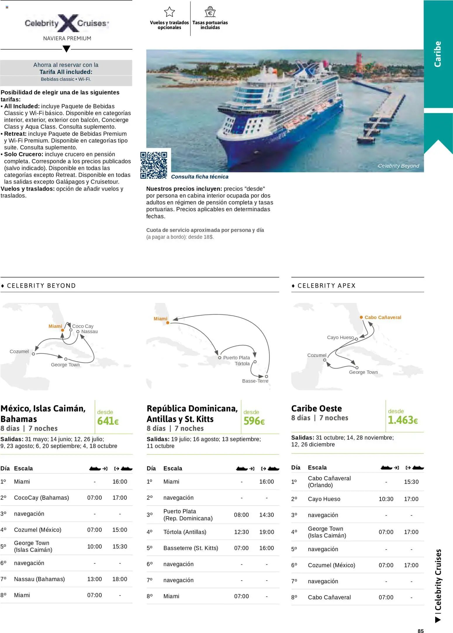 Viajes El Corte Inglés Cruceros marítimos │ válido desde el 01.01.2026 | Página: 86 | Productos: Τυρόπιτα, Navegación