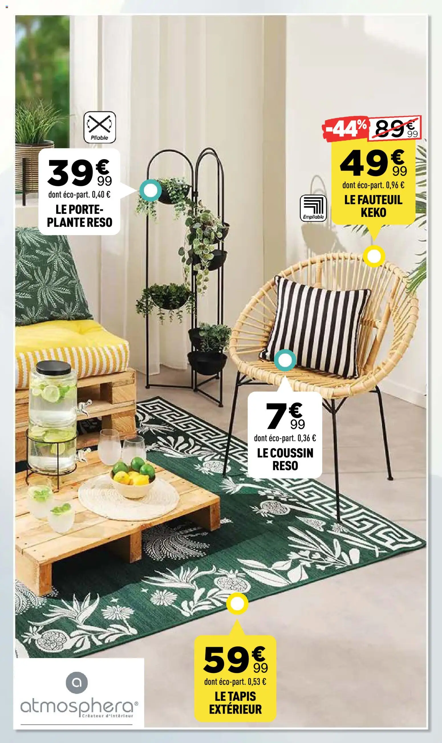 {H1} | Page: 18 | Produits: Porte, Fauteuil, Tapis, Tapis extérieur