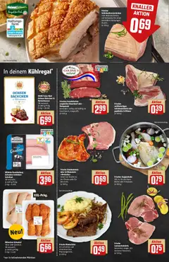 Rewe ihr Kaufpark - Black Friday ab 24.11.2025 gültig | Seite: 8 | Produkte: Rumpsteak, Hahnchenschenkel, Roastbeef, Schinken
