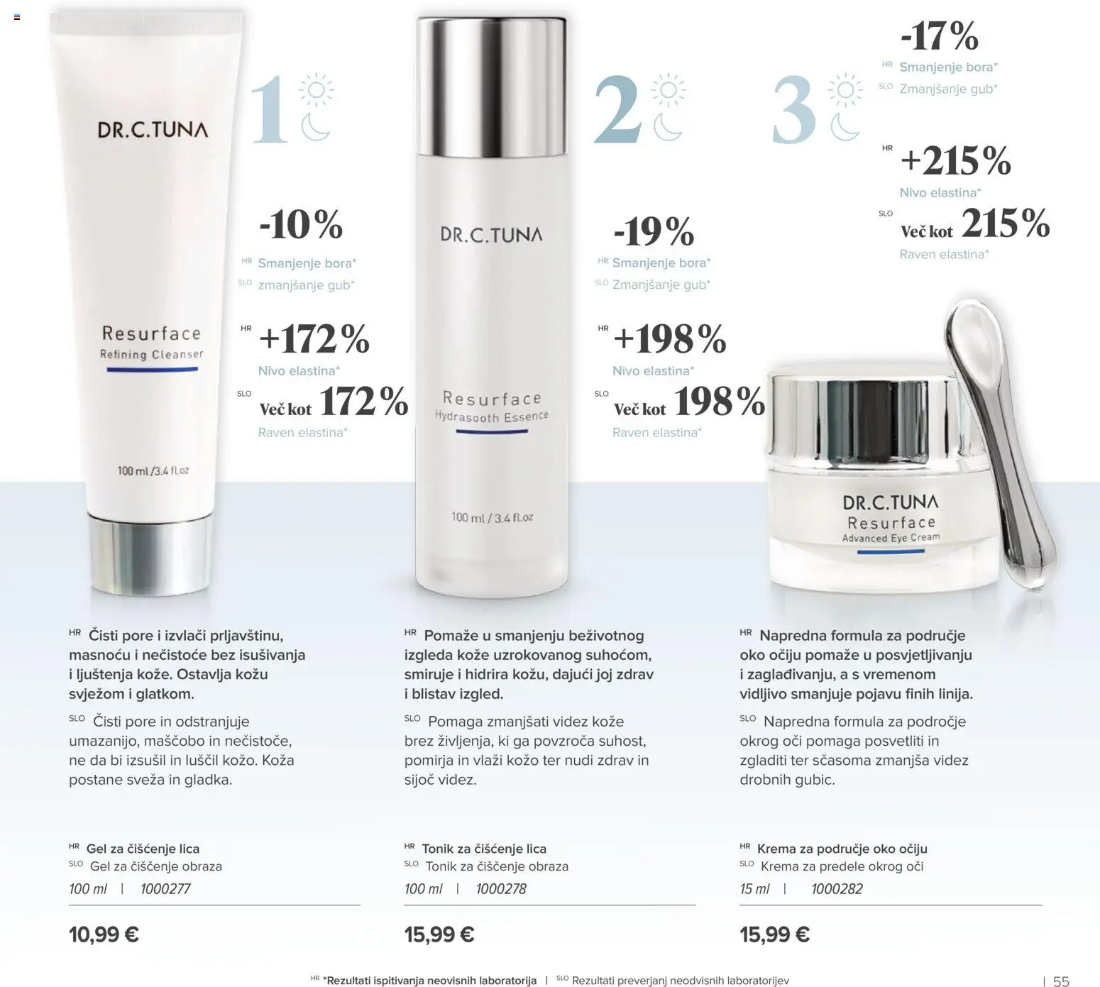 Farmasi katalog | vrijedi od 01.01.2026 | Stranica: 55 | Proizvodi: Gel za čišćenje lica, Krema
