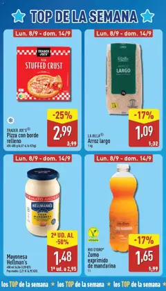TRADER JOE'S® Pizza con borde relleno, Pizza con borde relleno 455-485 g │ válido desde el 08.09.2025 | Página: 2