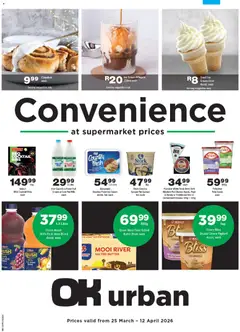OK Foods specials catalogue – valid from 25.03.2026