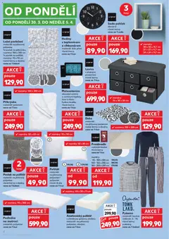 Náhled letáku Povlak na polštář, materiál: recyklovaný polyester, různé barvy a dezény cena za 1 balení od 25.03.2026 | Strana: 8