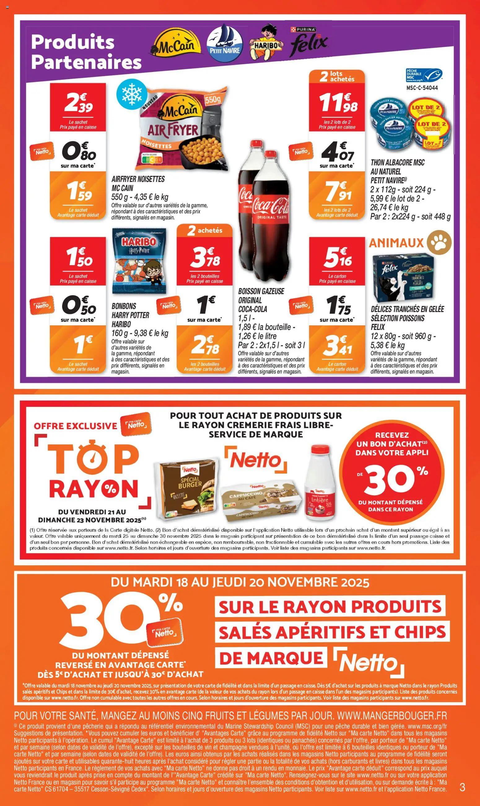 {H1} | Page: 3 | Produits: Pêche, Air fryer, Champagne, Thon