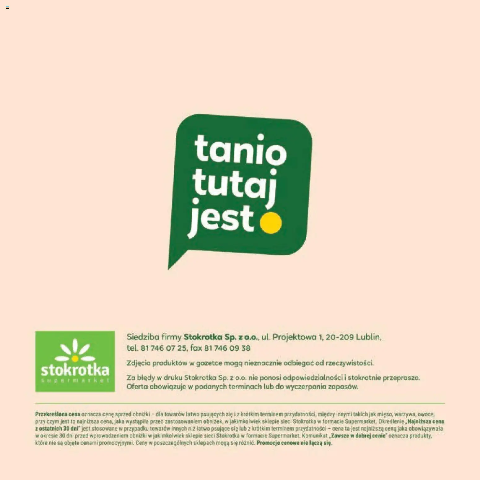 Stokrotka gazetka - Wielkanoc od 19.03.2026 | Strona: 64 | Produkty: Stokrotka