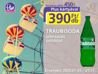 Plus Market Akciós újság - amely érvényes a következő dátumtól: 01.07.2025
