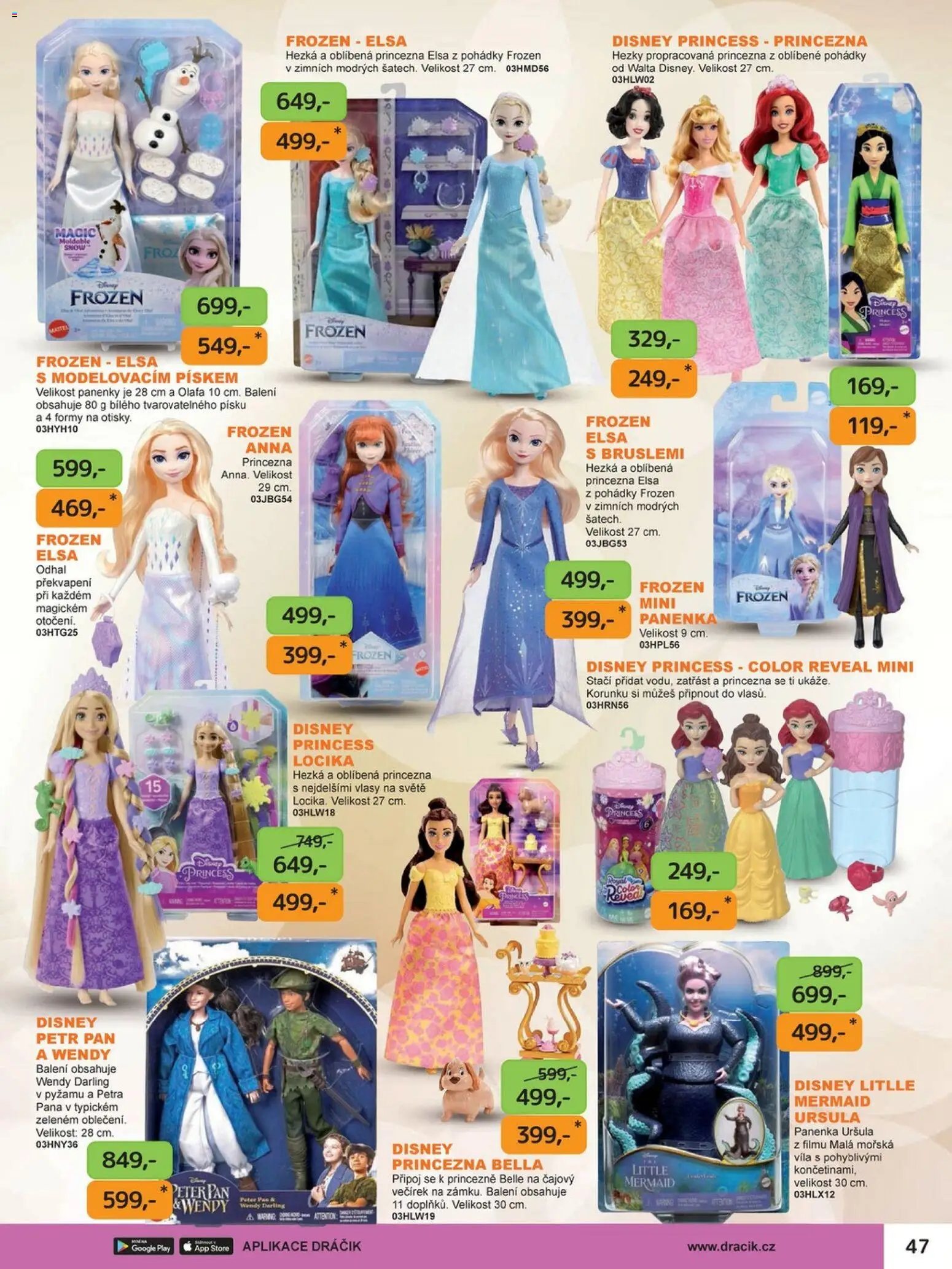Dráčik leták od 03.10.2025 | Strana: 53 | Produkty: Panenka, Darling