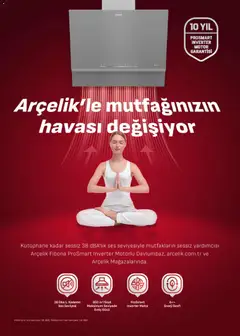 01.03.2026 tarihinden itibaren geçerli olan Arçelik kataloğu önizlemesi | Sayfa: 32